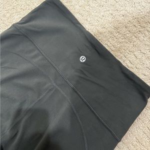 Lululemon Groove High Rise Flare Nulu Leggings Charcoal Gray size 6